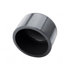 PVC Kappe d50 PN16 grau