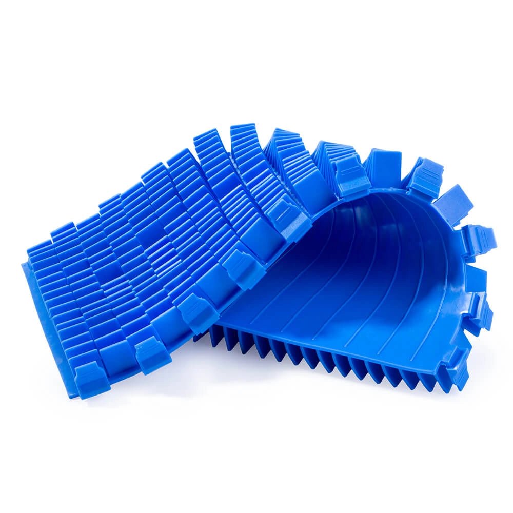 Bürste blau klein ohne Walze - Hytek Pool Shop