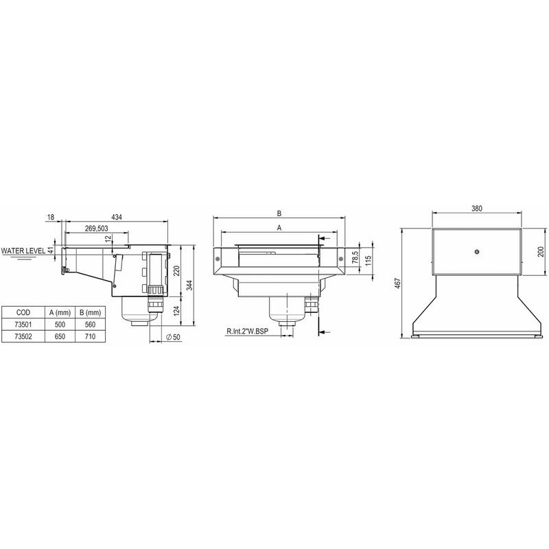 Oberflächenabsauger Hytek Infinity 650 - Hytek Pool Shop