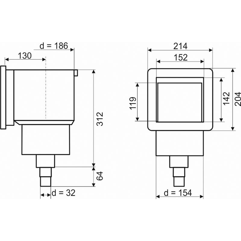 Skimmer Typ Mini KS für Aufstellbecken - Hytek Pool Shop