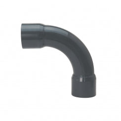 PVC Bogen 90° d32 PN16 grau