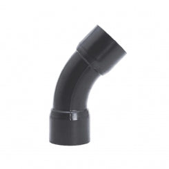 PVC Bogen 45° d50 PN16 grau
