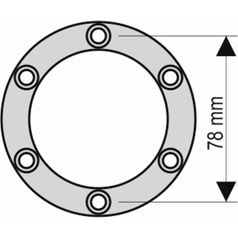 Flanschsatz für Einströmdüse V4A - Hytek Pool Shop
