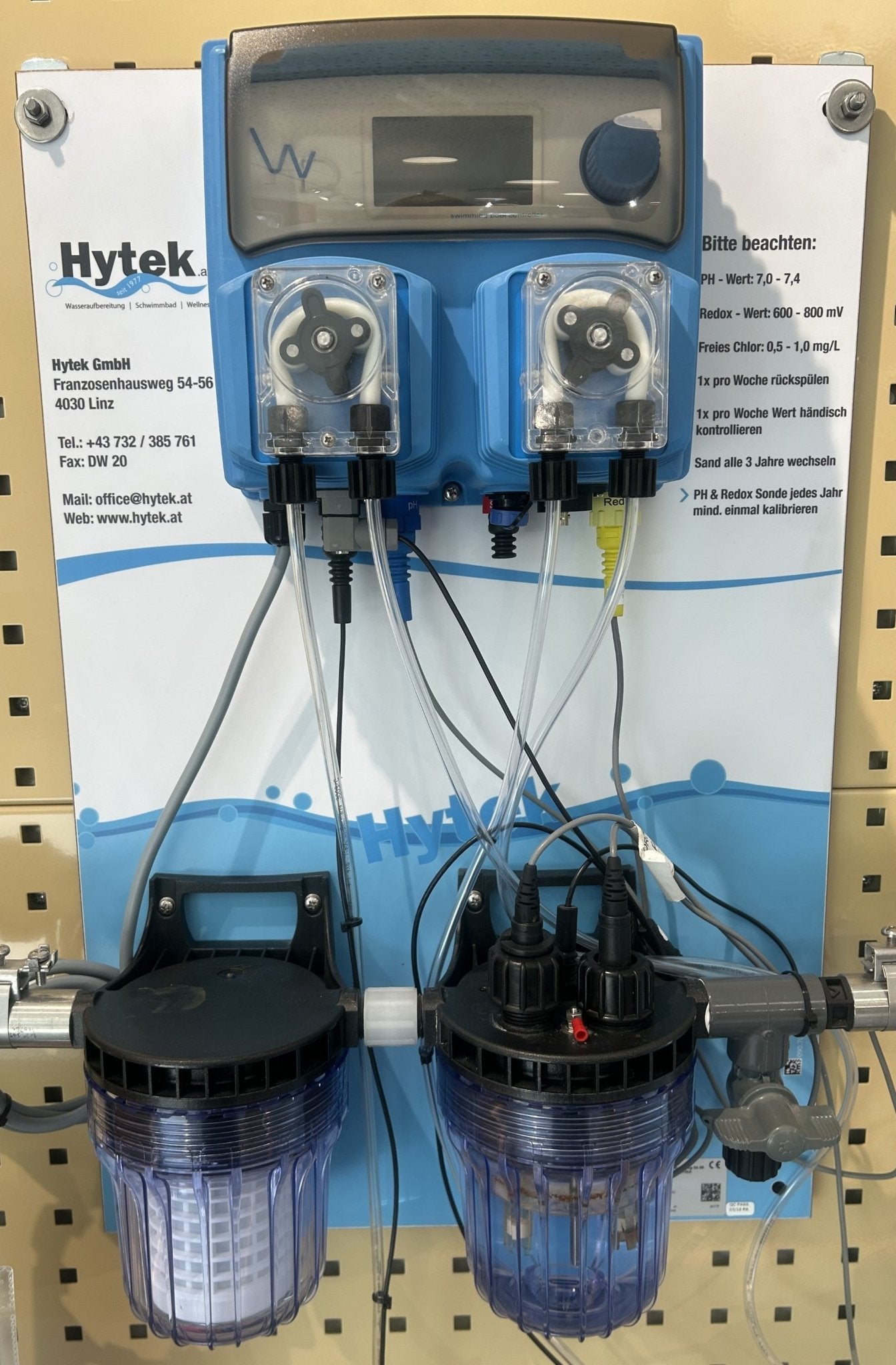Hytek Dosierautomatik pH & Chlor - Hytek Pool Shop
