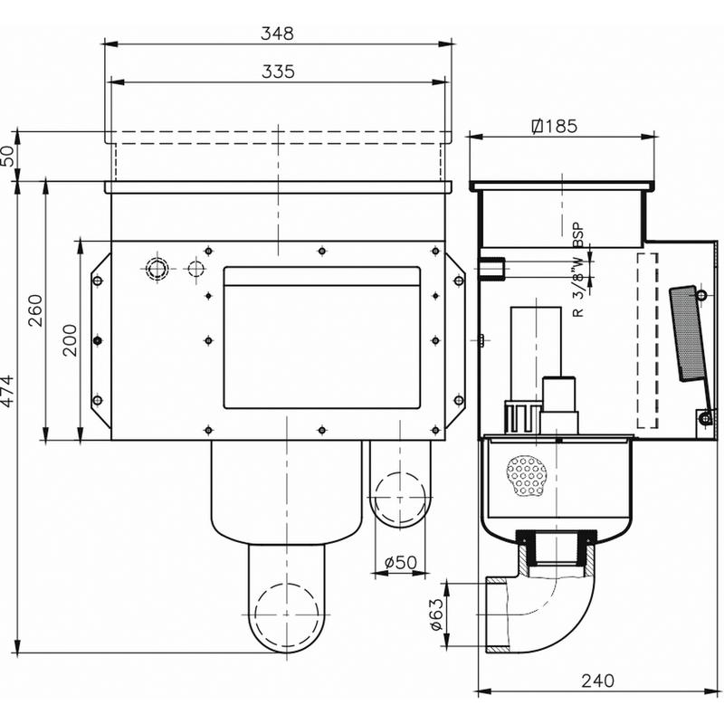 Oberflächenabsauer Hytek 348 - Hytek Pool Shop