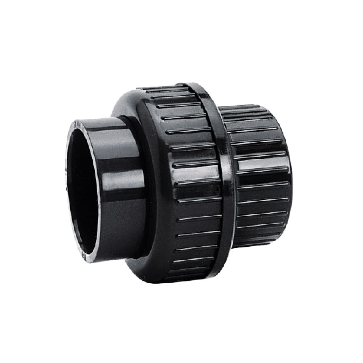 PVC Verschraubung d32 PN16 grau - Hytek Pool Shop