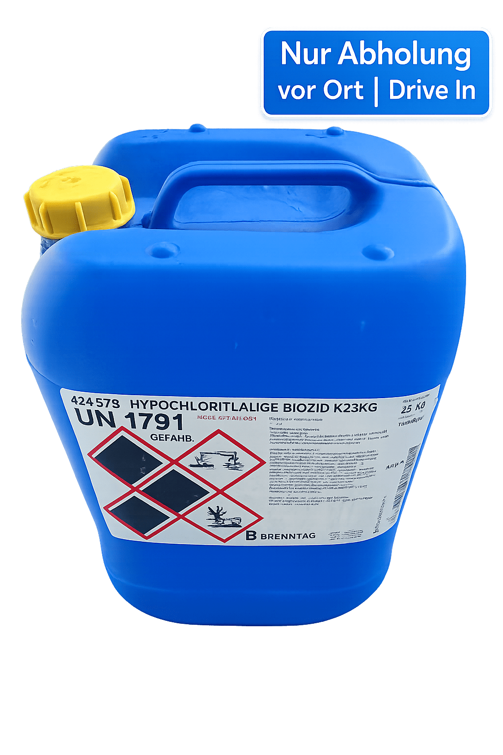 Superchlor flüssig 23kg - Hytek Pool Shop